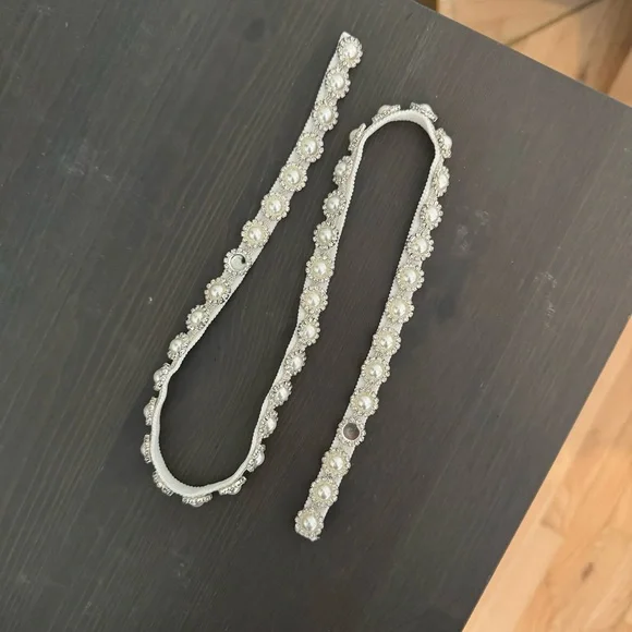 Self Portrait Bridal Sequin Midi Dress - Picture 5 of 10